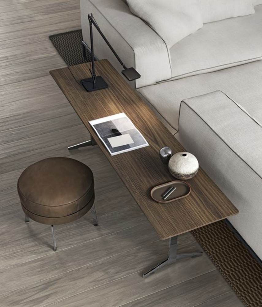 Fly side table and Feel good pouf